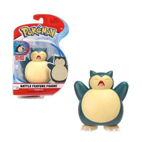 Boneco Snorlax Pokémon Battle Feature Figure Sunny Toyshow Tudo