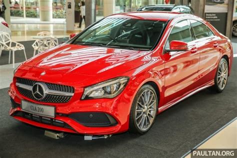 GALLERY Mercedes Benz CLA200 Facelift Now AMG Paultan Org