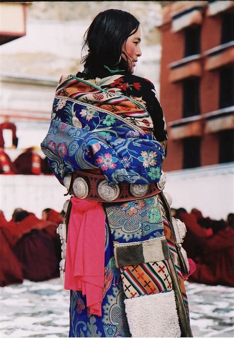 Labrang Monastery Amdo Tibet Traditional Outfits Traditional