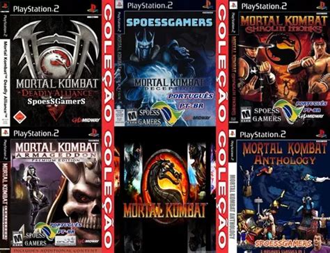 Mortal Kombat Ps Portugues Cole O Dvds Patch Mercadolivre