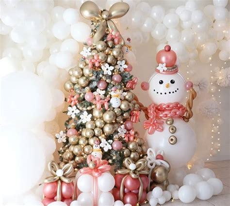 10 Decoraciones De Navidad Con Globos