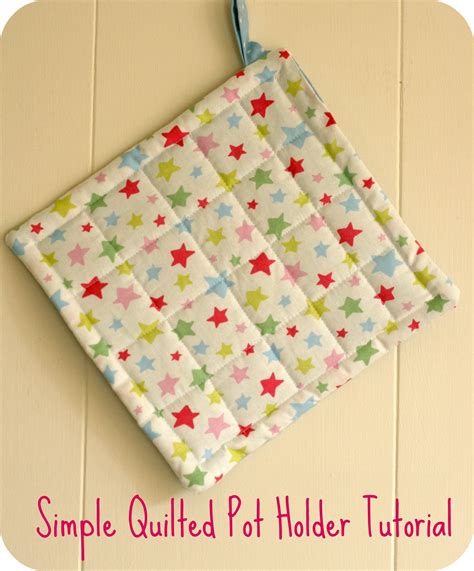 Easy Quilted Potholder Patterns