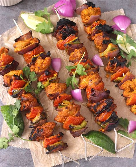 CHICKEN TIKKA CHICKEN KEBAB Cook With Kushi Chicken Recipes