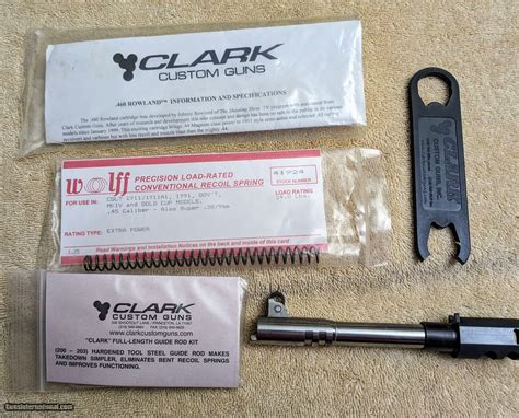 Clark Custom 1911 Clark 460 Conversion Kit