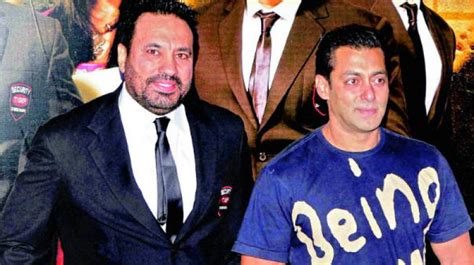 Salman Khans Bodyguard Shera Hits Three With Pistol Butt Salman Khans Bodyguard Shera Hits