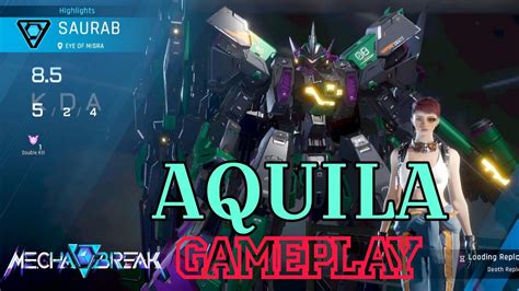 Trying AQUILA For The First Time Mecha Break Playtest YouTube