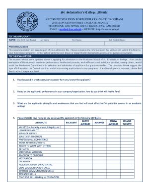 Fillable Online Ssc Edu St Scholastica S College Manila Ssc Edu Fax