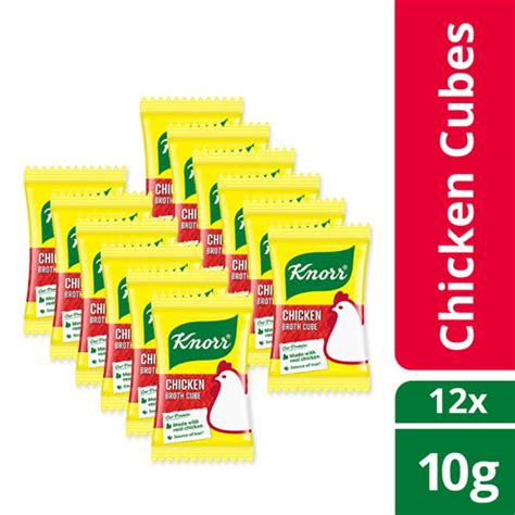 Knorr Cubes Chicken Singles 10g X 12s Alimartasia