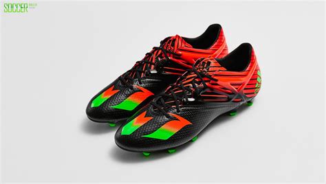 Adidas Messi Black Solar Green Red Football Boots Soccer