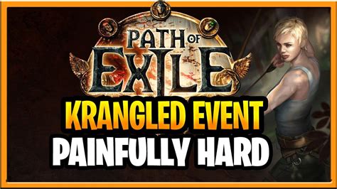 Path Of Exile Krangled Event It Was Hard Random Passive Tree Youtube