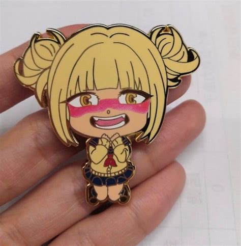 Toga Himiko Enamel Pin League Of Villains Hero Bnha Mha Enamel Etsy