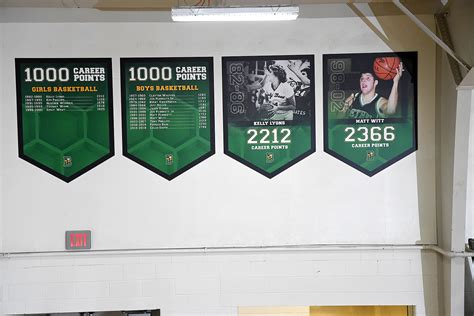 Bethel Gymnasium Graphics Color Green Creative