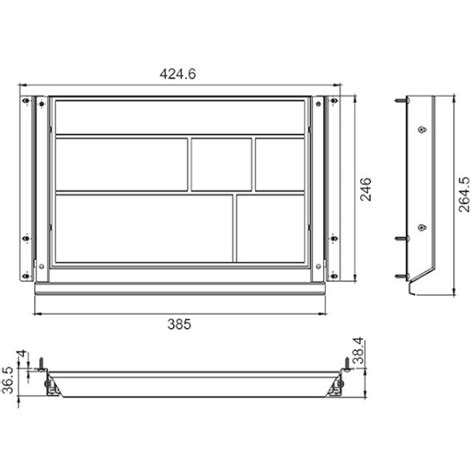 Tiroir Coulissant Verrouillable Pour Dessous De Bureau Noir X