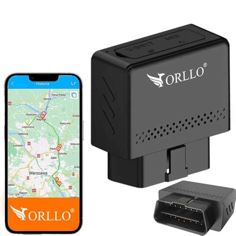 Mini Nadajnik Lokalizator Gps Do Samochodu Orllo Car Track Obd G Sim