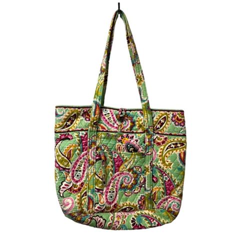 Vera Bradley Bags Vera Bradley Tutti Frutti Green Pink Paisley