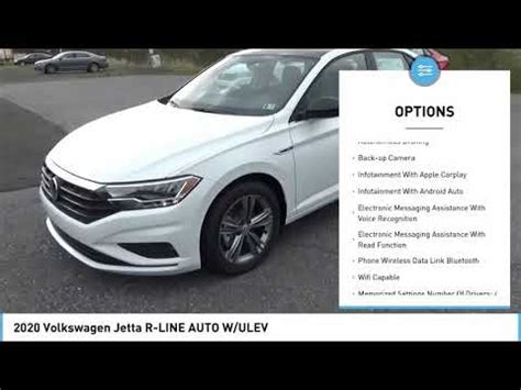 Volkswagen Jetta R Line Auto W Ulev Newnew Or Used Youtube