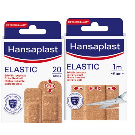 Hansaplast Elastic Plåster Flexibelt Sårskydd