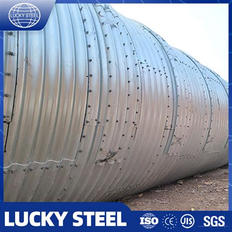 6 M Large Diameter Corrugated Metal Culvert Pipe For Sale China Metal