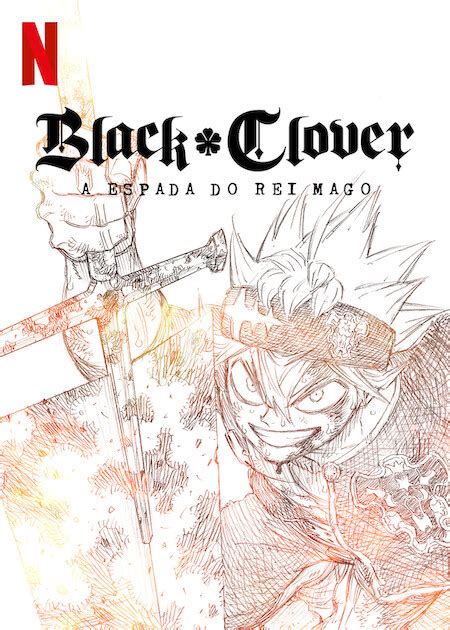 P Ster Do Filme Black Clover A Espada Do Rei Mago Foto De