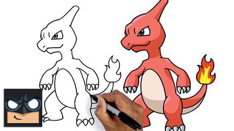 How To Draw Pokemon Charmeleon