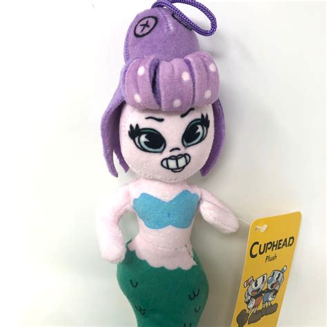 Cuphead Cala Maria Mermaid Plush Etsy