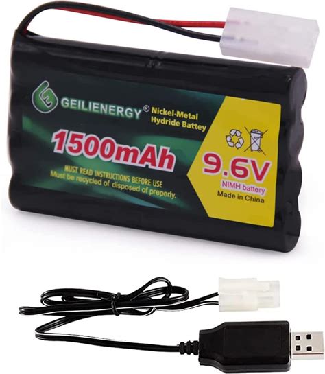 Amazon Geilienergy V Ni Mh Rechargeable Battery Pack With