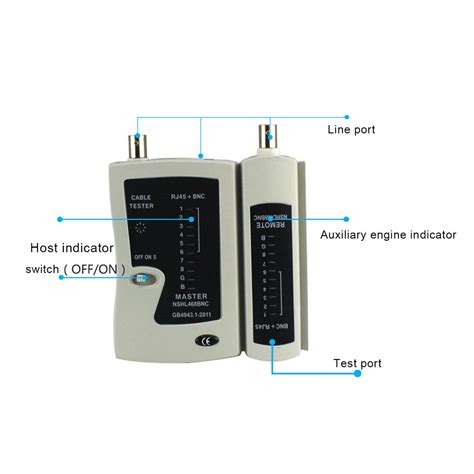 Ağ Kablosu Ethernet Test Cihazı Lan Rj45 Bnc Test Grandado