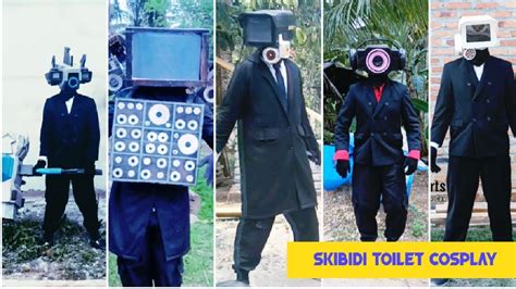 Skibidi Toilet Cosplay Compilation Part Youtube