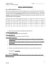 Week10 COMPLETEDApplication Assignment Docx Franklin University MATH