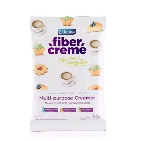 Jual Ellenka Fiber Creme 100 Gr Fiber Cream Sachet 100 G Creamer Susu