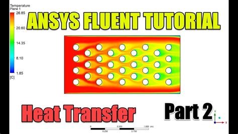 Ansys Fluent Tutorial Heat Transfer Athrough Pipes Part 2 Youtube