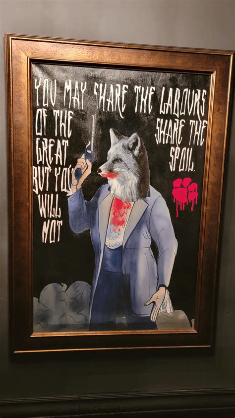 you may share the labours of the share the great spoil but you will not