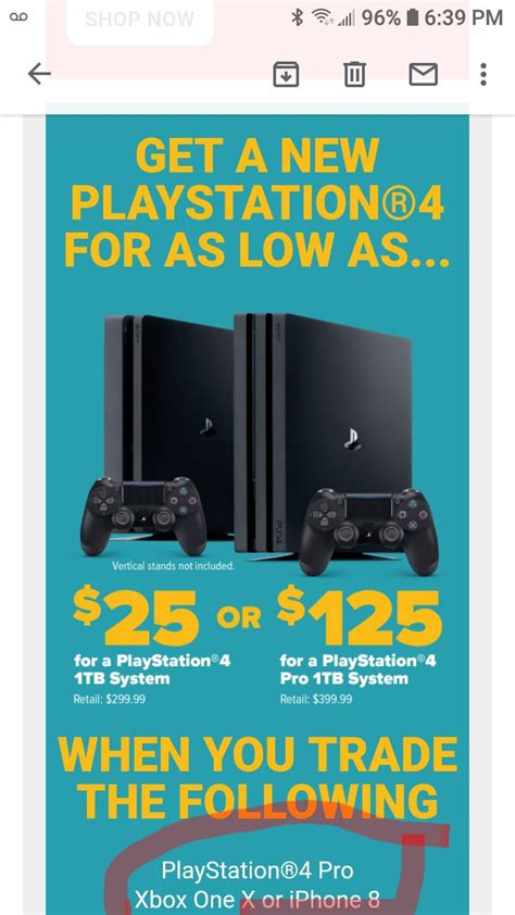 Playstation Pro Gamestop