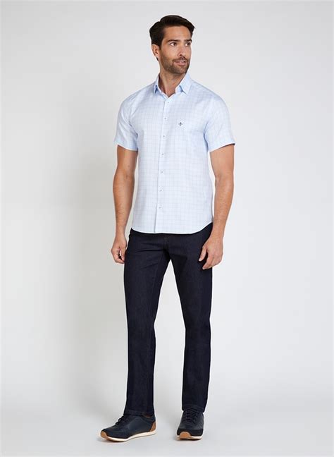 Camisa Maq Xadrez Dudalina Masculina Camisa Maq Xadrez