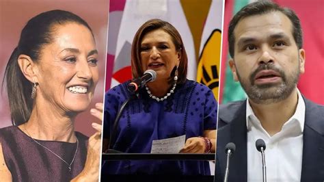 Elecciones México 2024 los candidatos favoritos a la presidencia