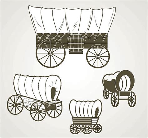 Covered Wagon Illustrations Royalty Free Vector Graphics And Clip Art