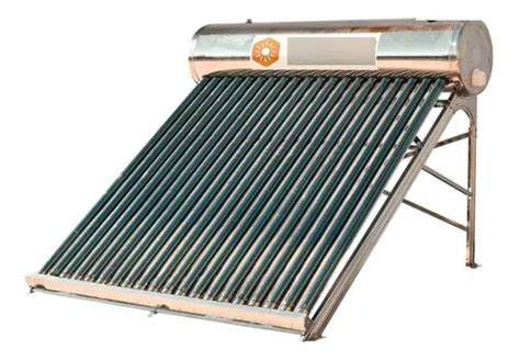 Termotanque Solar Copmaco 200 LTS Plateado MercadoLibre