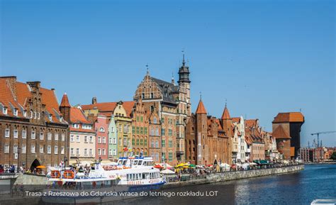 Trasa z Rzeszowa do Gdańska wraca do letniego rozkładu LOT eTravel pl