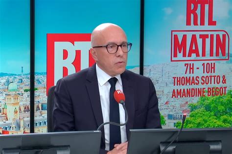 Invit Rtl Ric Ciotti L Alliance Des Contraires A Mis La France