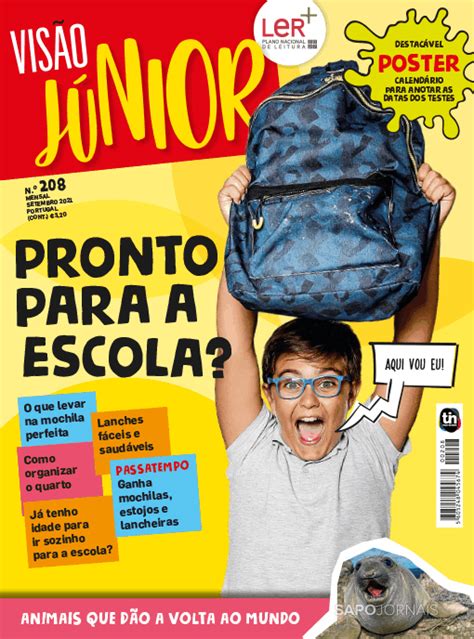 Visão Junior 1 set 2021 Jornais e Revistas SAPO pt Última hora