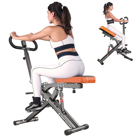 Snapklik.com : Squat Machines Rowing Machine,Full Body Exercise Workout