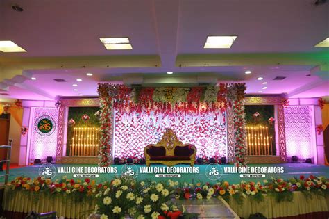 Valli Cine Decorators Stage Decoration Wedding Stage Decoration