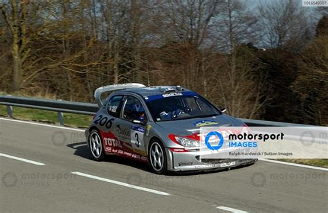 Gilles Panizzi FRA And Co Driver Herve Panizzi FRA Peugeot 206 WRC