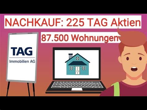 2250 TAG IMMOBILIEN AKTIE NACHKAUF 225 TAG Immobilien Aktien