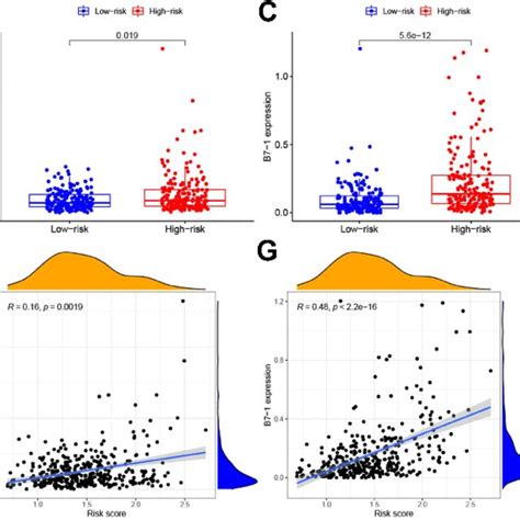 Comparison Of The Expression Levels Of Immune Checkpoint Molecules In