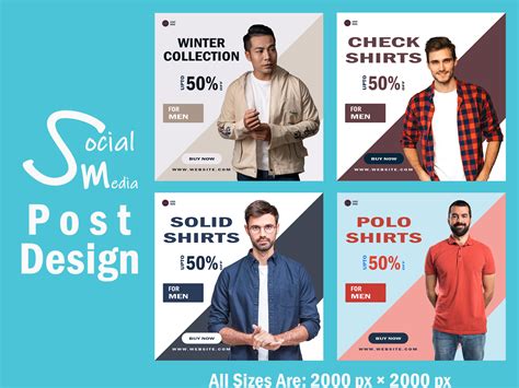 Social Media Post Design Men S Fashion By Pranta Debnath On Dribbble