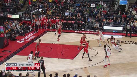 Shot Clock Violation: Bulls @ Raptors | NBA Official