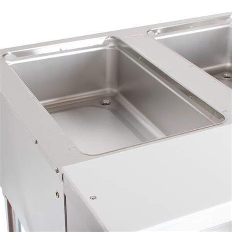 Advance Tabco Sw 2e 120 Two Pan Electric Hot Food Table With Undershelf