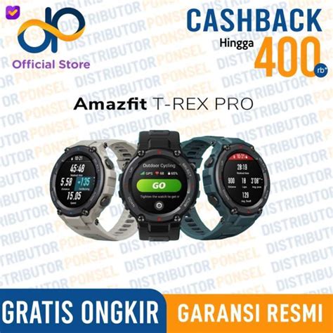 Jual Amazfit T Rex Pro Smartwatch Gps Atm Jam Tangan Sports