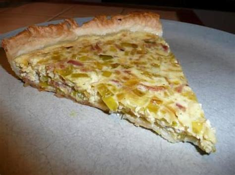 Recette De Quiche Poireaux Lardons